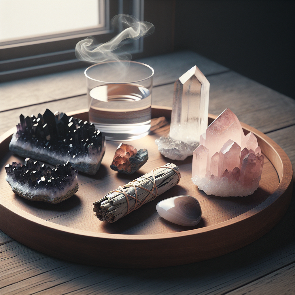 Purification et rechargement des pierres au naturel