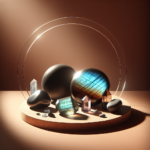 Pierres de protection pour l'éveil spirituel, ancrage doux