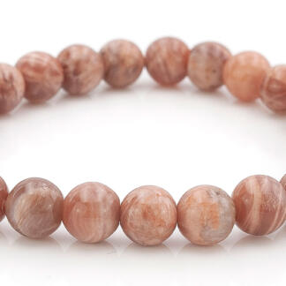 Bracelet en Pierre de Lune Naturelle
