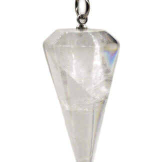 Pendule en Cristal de Roche