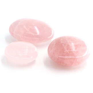 Pierre roulée en Quartz Rose